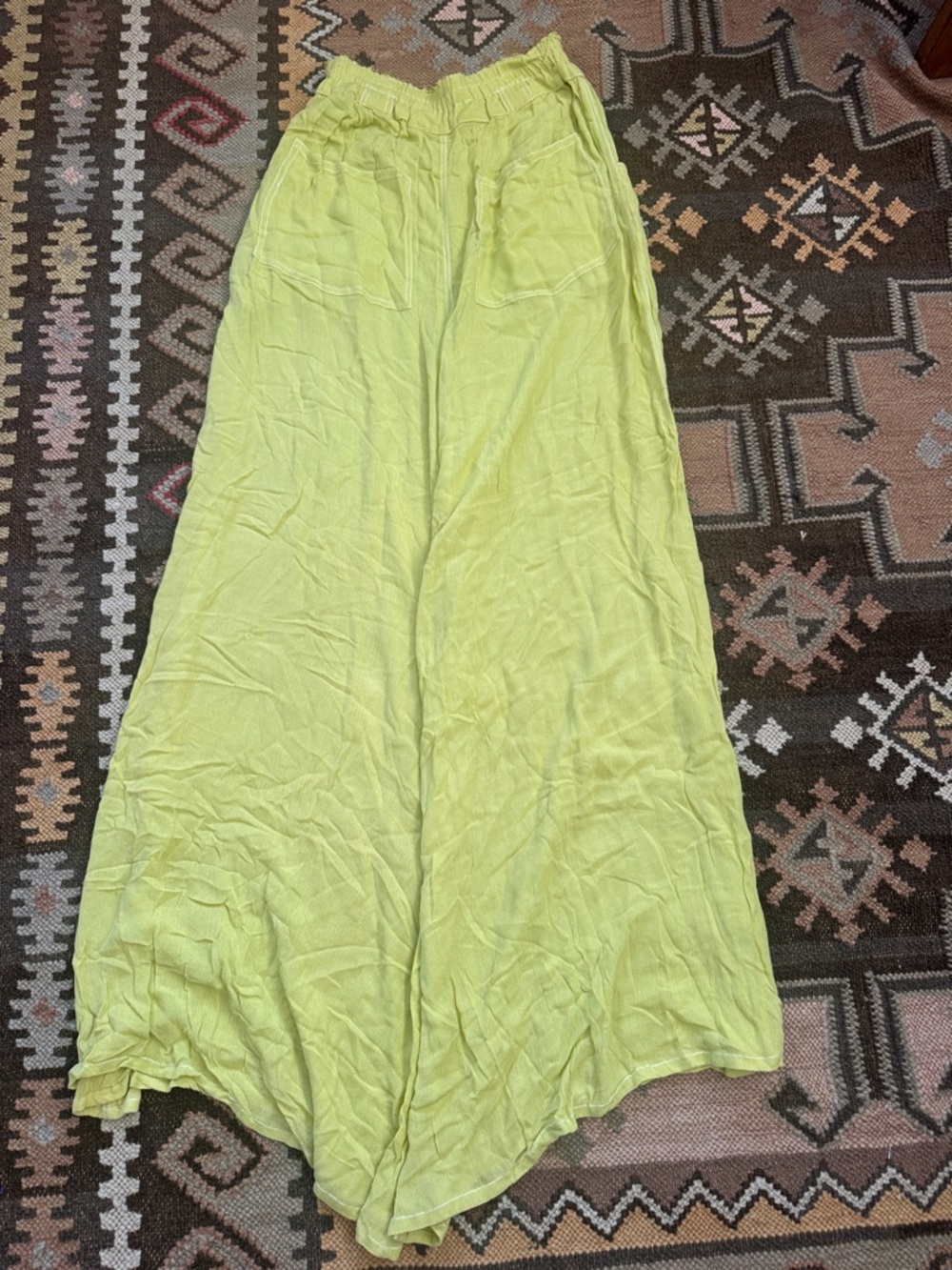 Free People - FP One Lemon Flowy Pants - Picture 2 of 7